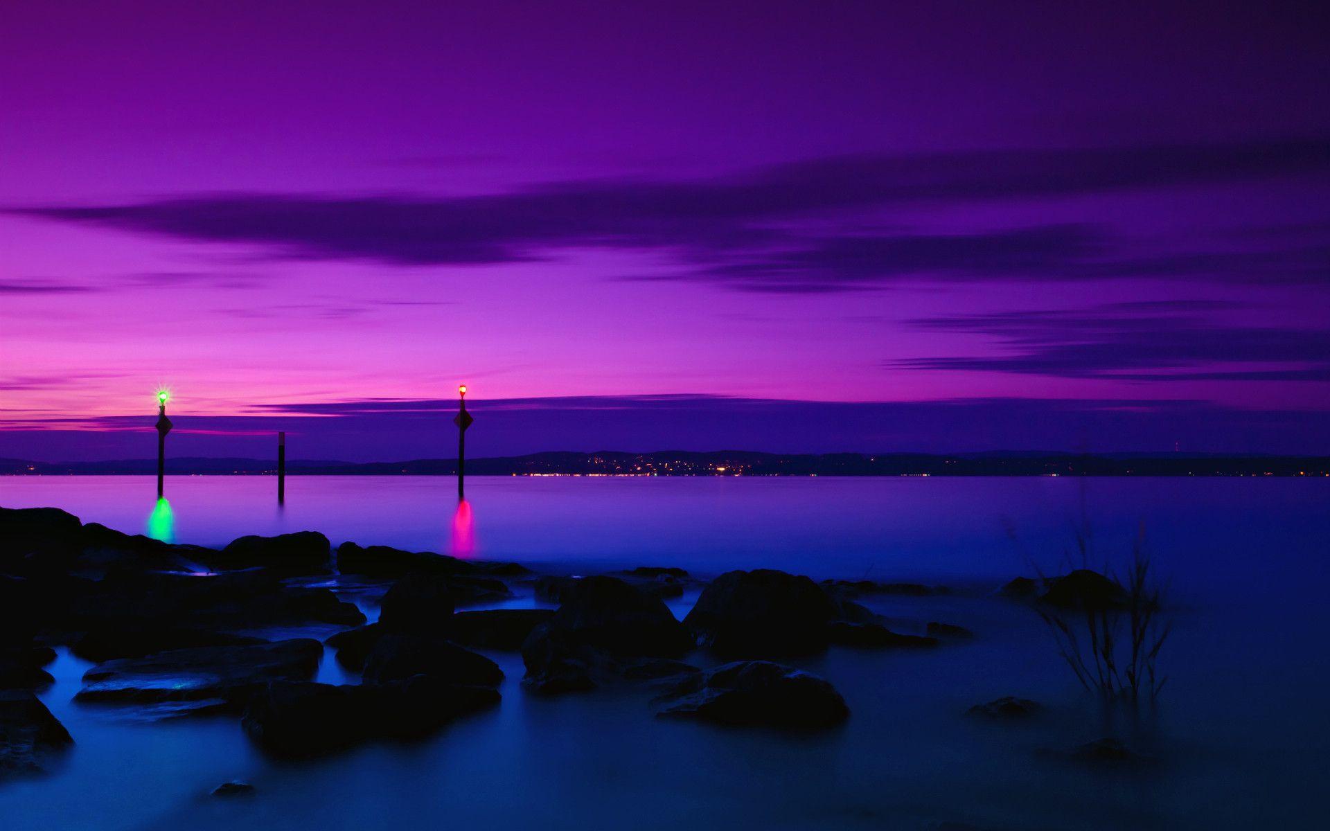  Purple  Sunset  Wallpapers  Wallpaper  Cave