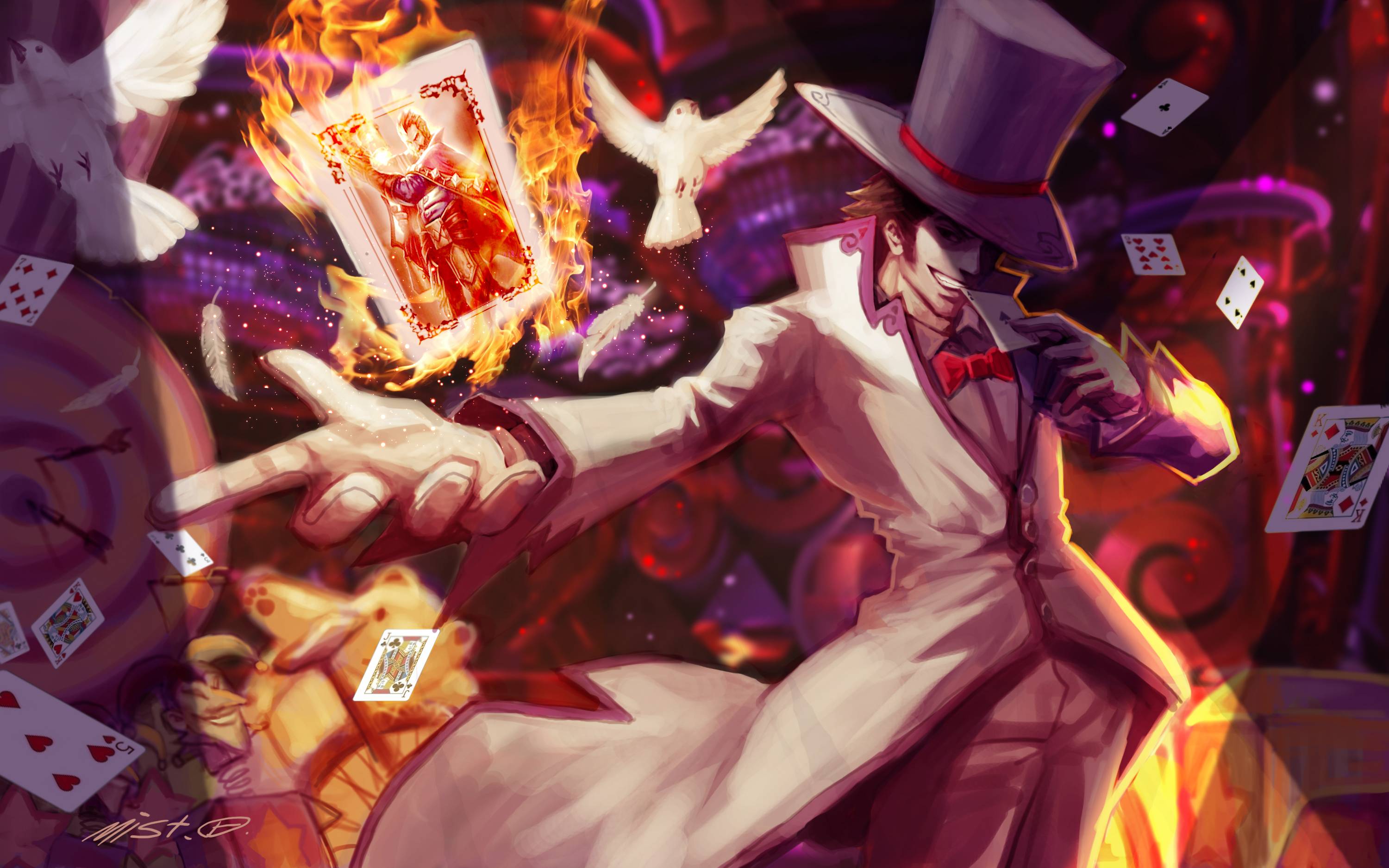 image For > Jack Of Hearts Twisted Fate Wallpaper