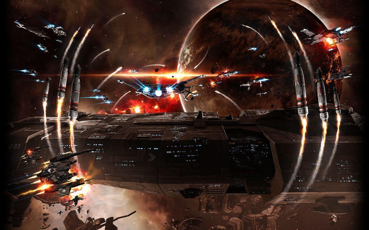 Eve Online Inferno Art Desktop Wallpaper « DotGames