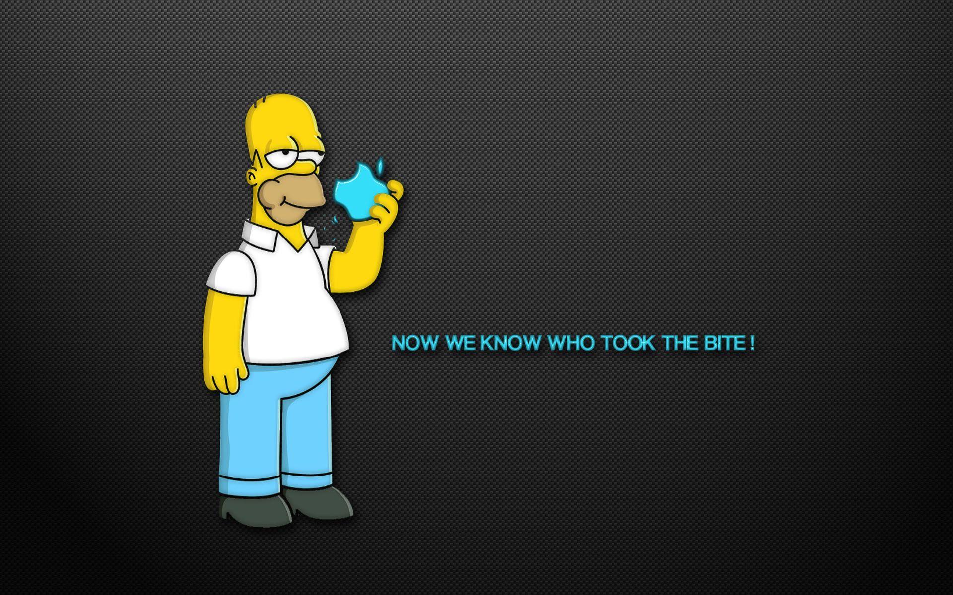 Homer Simpson Background New Wallpaper