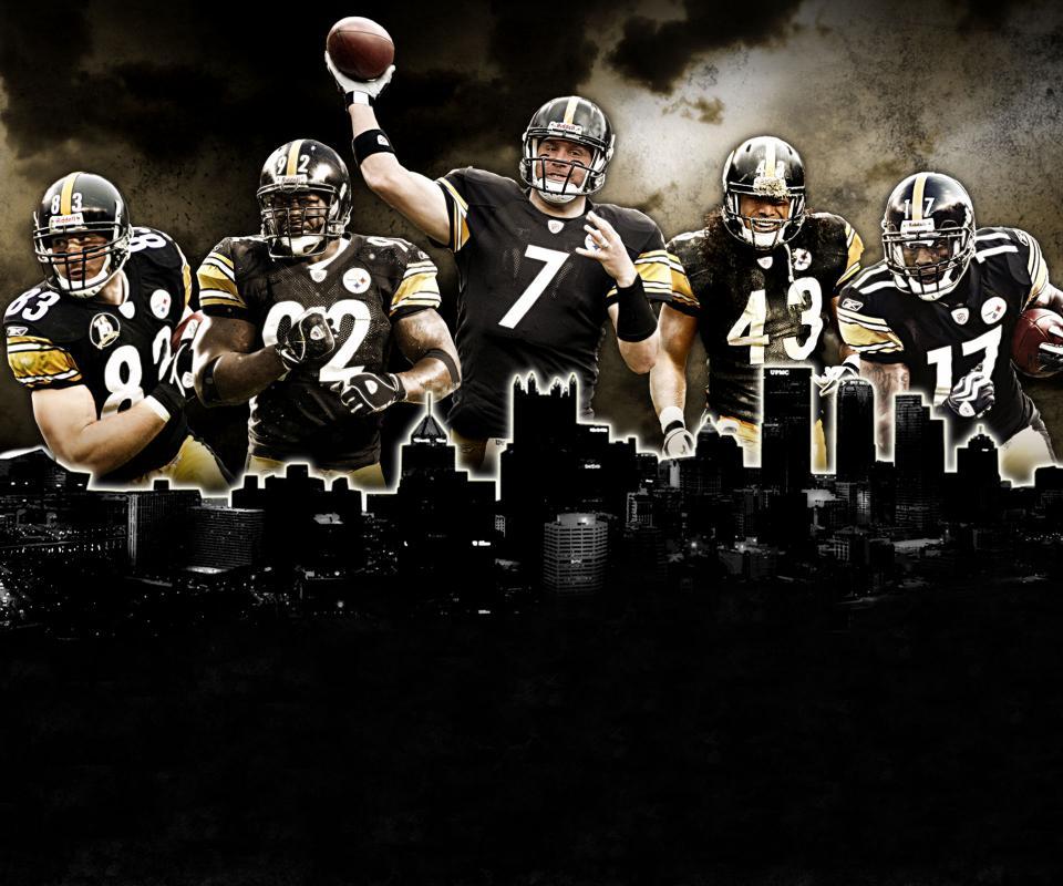 Simple Pittsburgh Steelers. HD Desktop Wallpaper