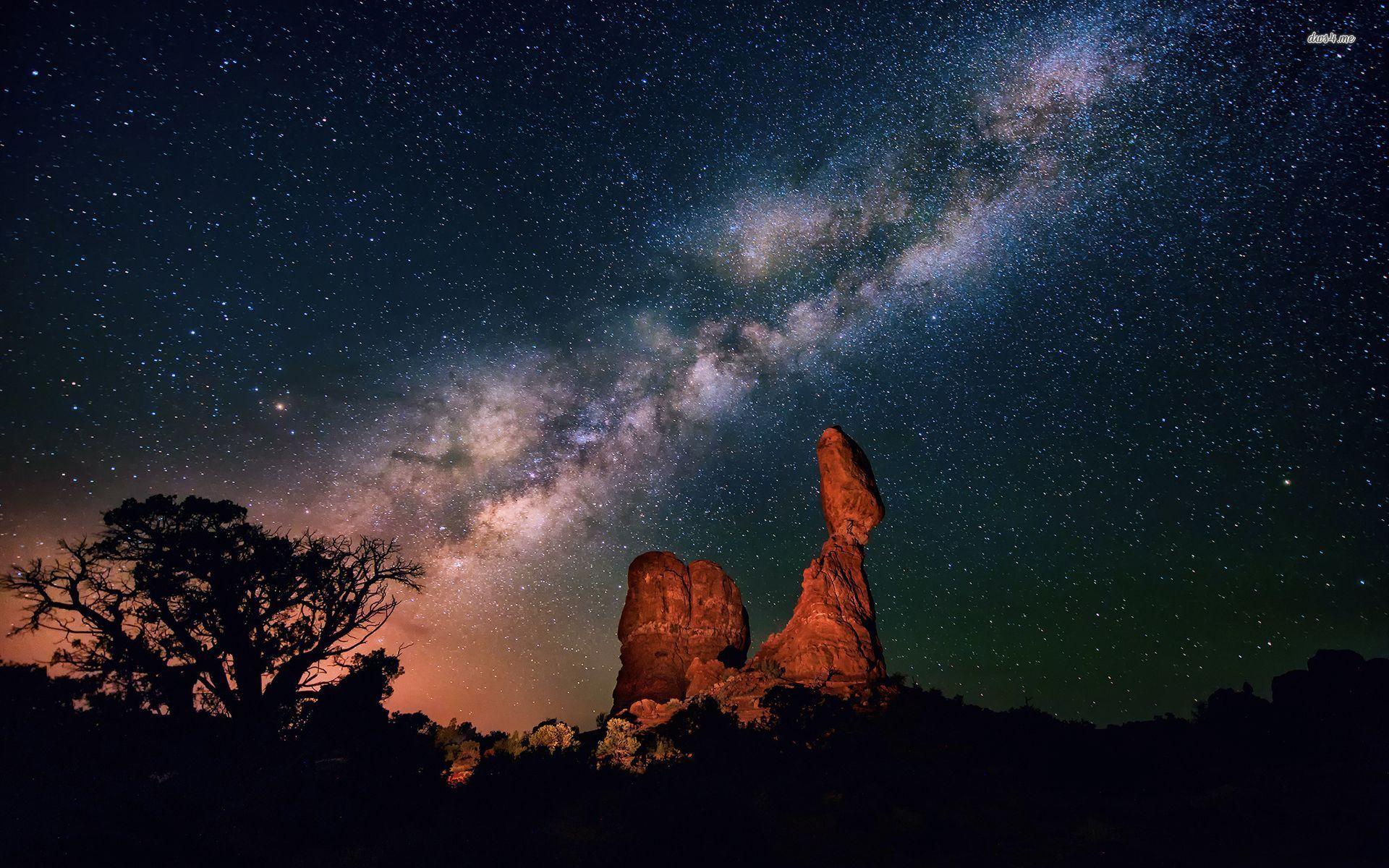 Milky Way Galaxy Wallpapers Wallpaper Cave