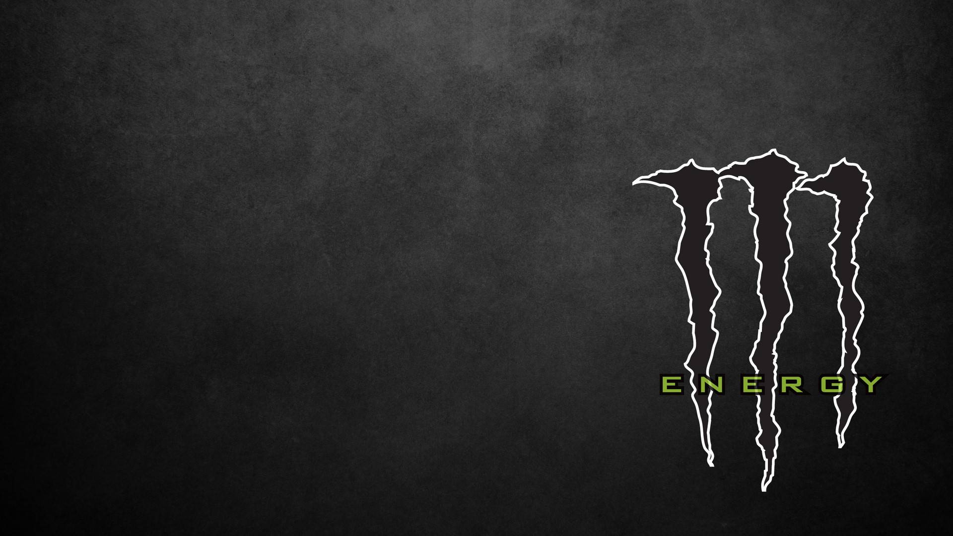Free wallpapers Monster Energy Logo Black and white