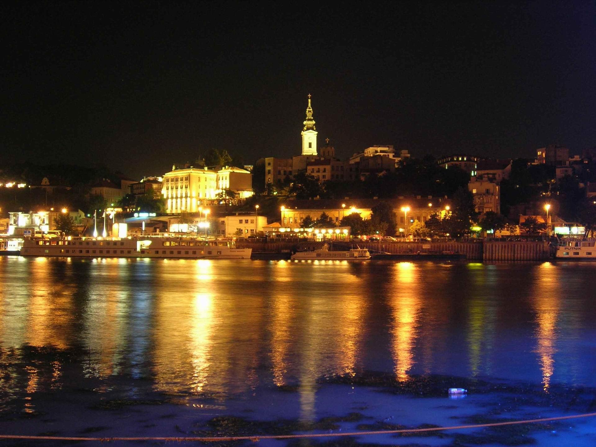 Belgrade At Night, Serbia Travel photo and wallpaper