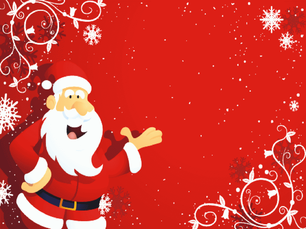 Christmas Background Santa ) wallpaper