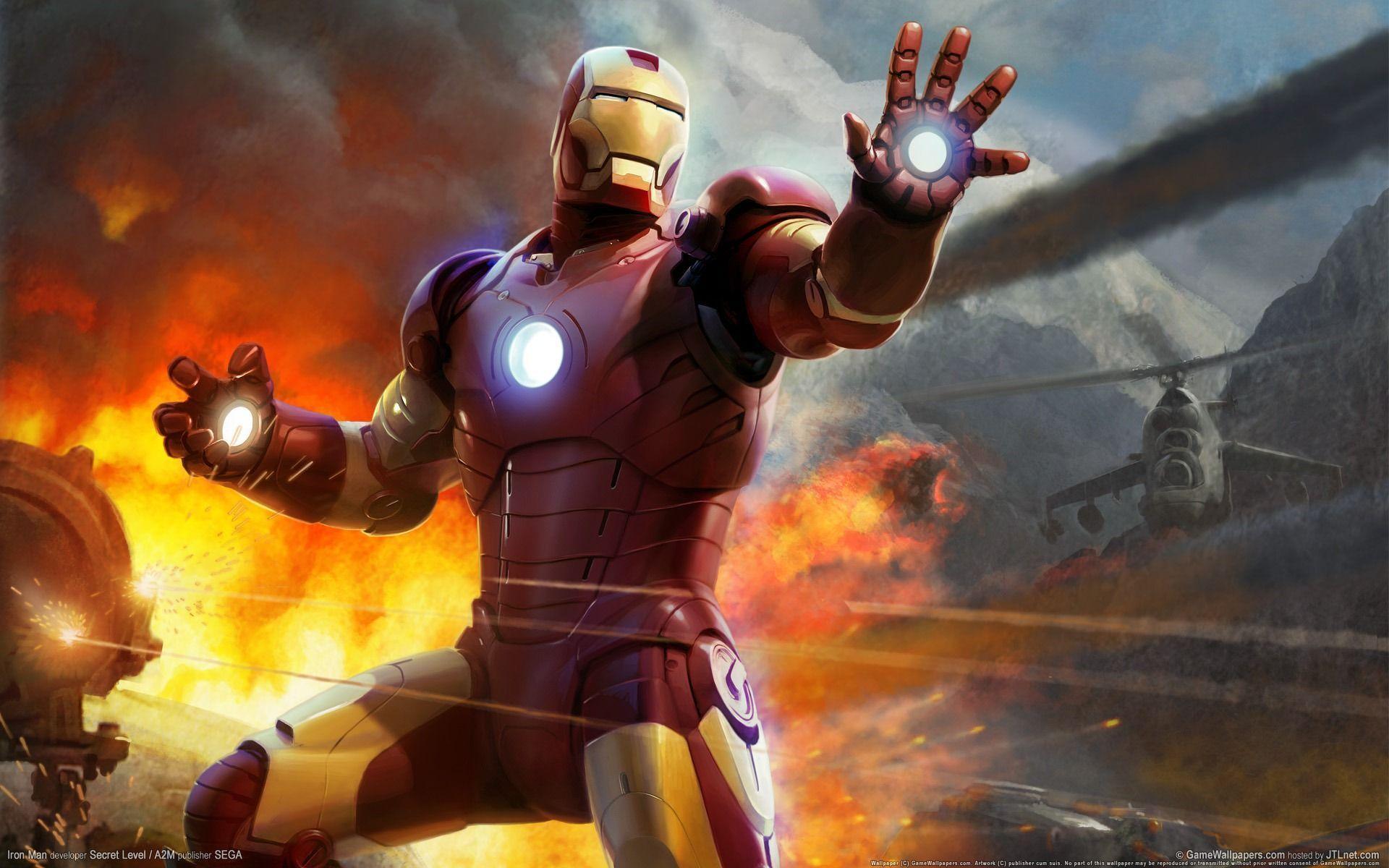 Wallpapers For > Iron Man Wallpapers 1920x1200