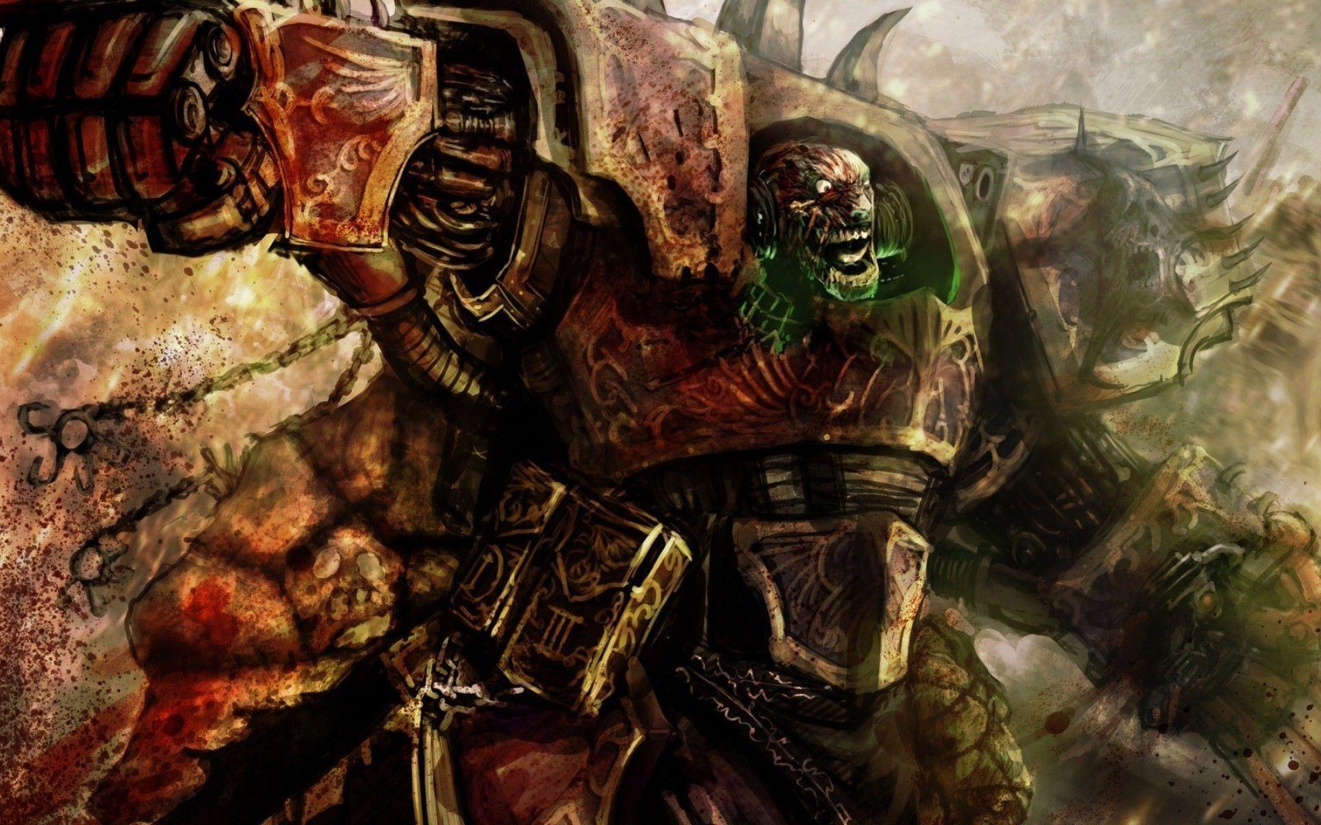 image For > Warhammer 40k Chaos Daemons Wallpaper