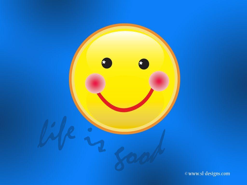 Imgs For > Happy Smiley Face Wallpaper