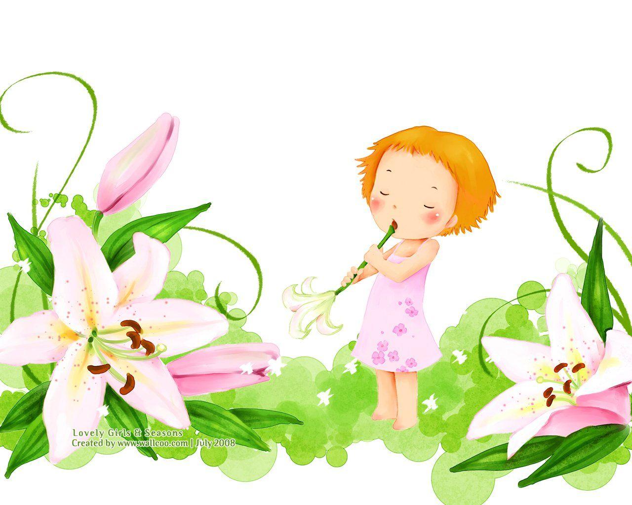 Cute Cartoon Desktop Wallpaper