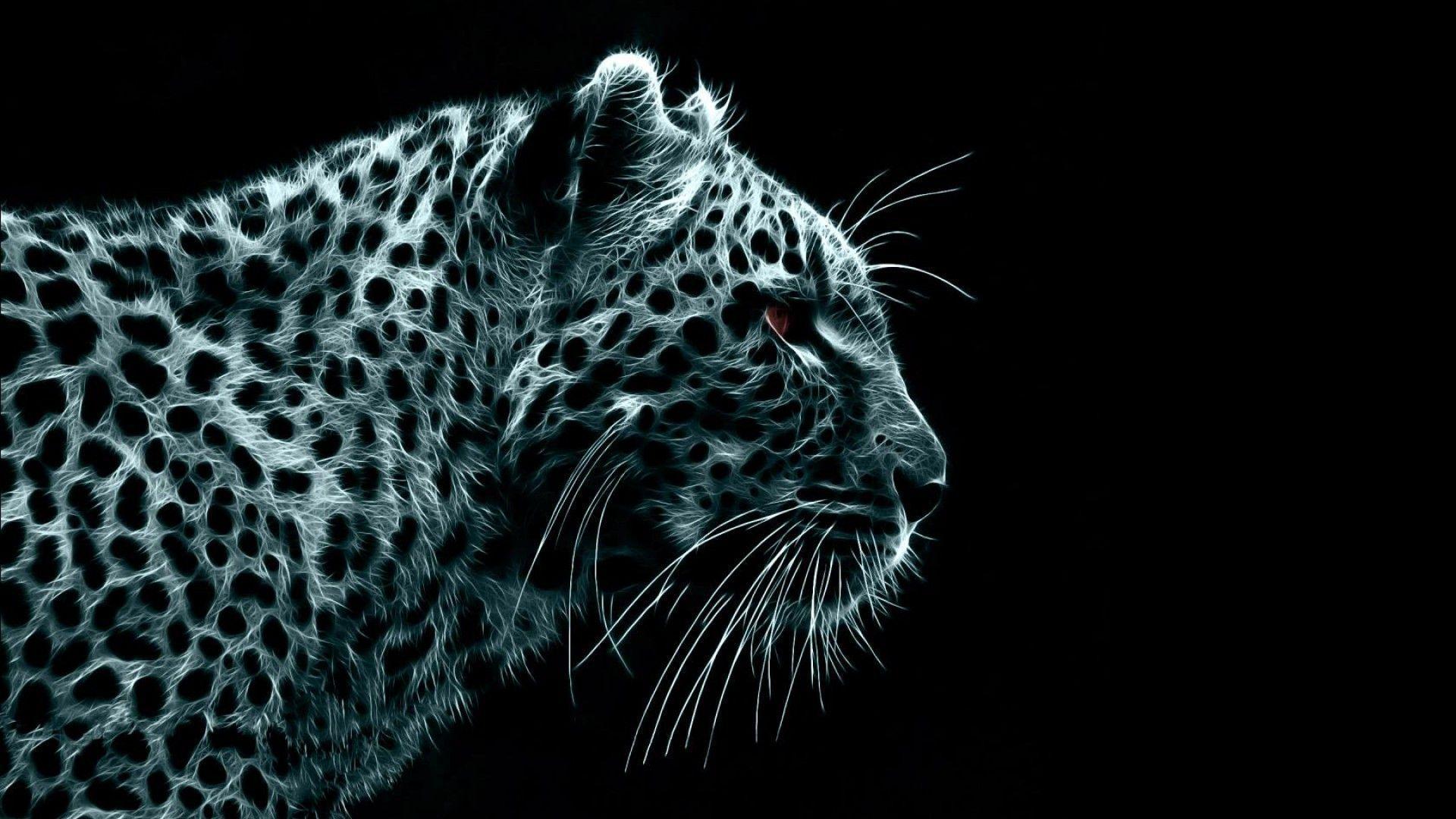 leopard dark wallpaper - Image And Wallpaper free to