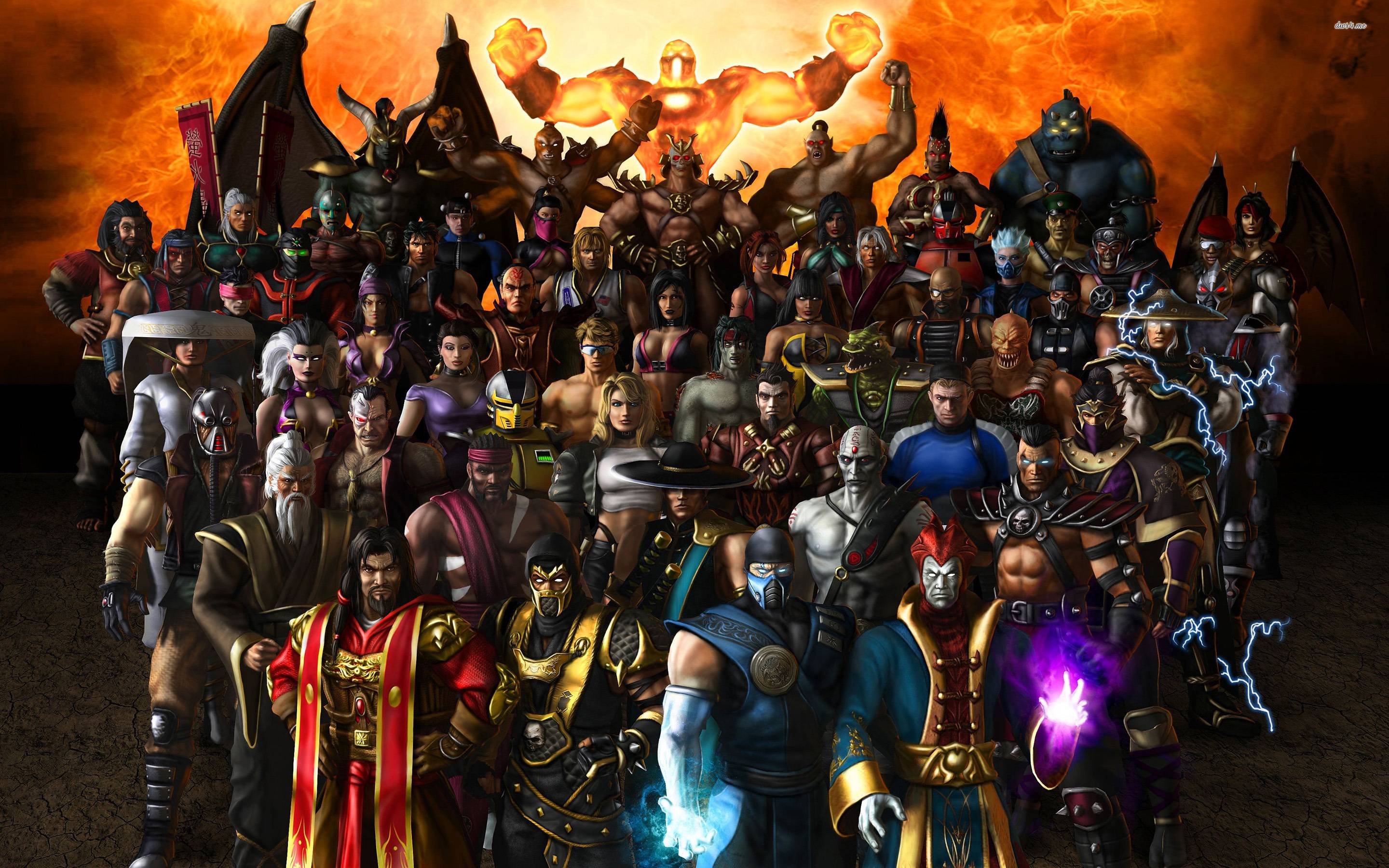 Mortal Kombat characters wallpaper wallpaper - #