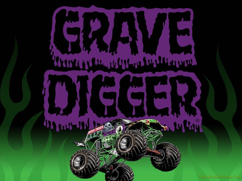 Monster Trucks Grave Digger Wallpaper