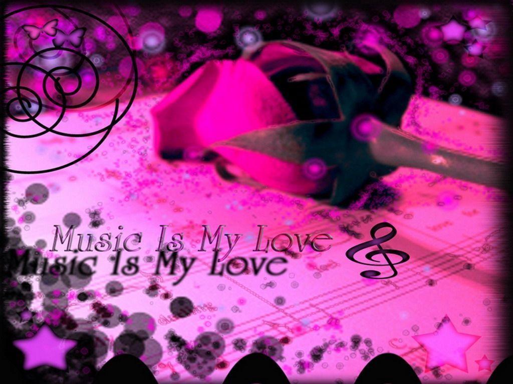 Music is my love : Desktop and mobile wallpapers : Wallippo