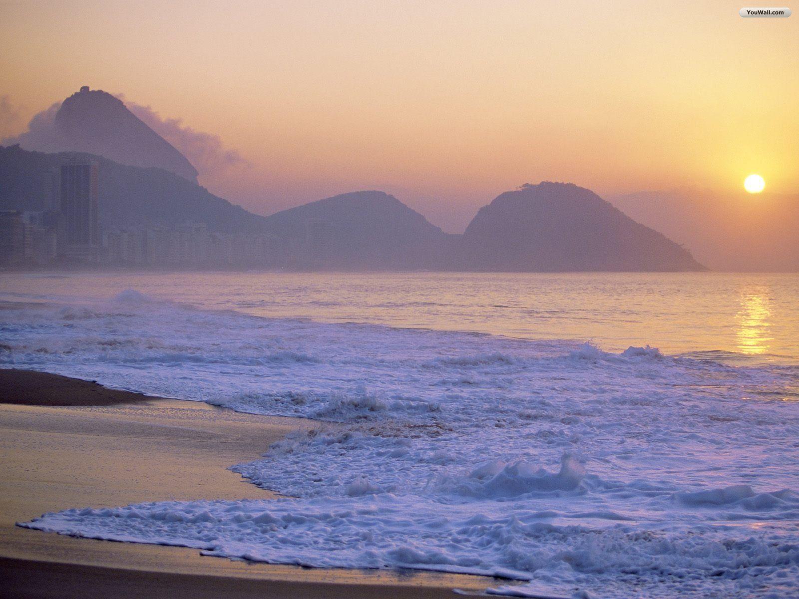 image For > Sunrise Beach Wallpaper
