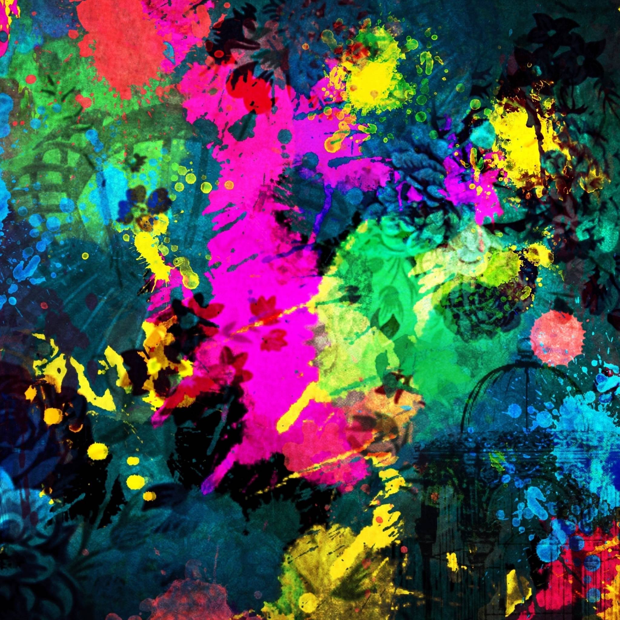 Wallpaper For > Paint Splatter Background Tumblr
