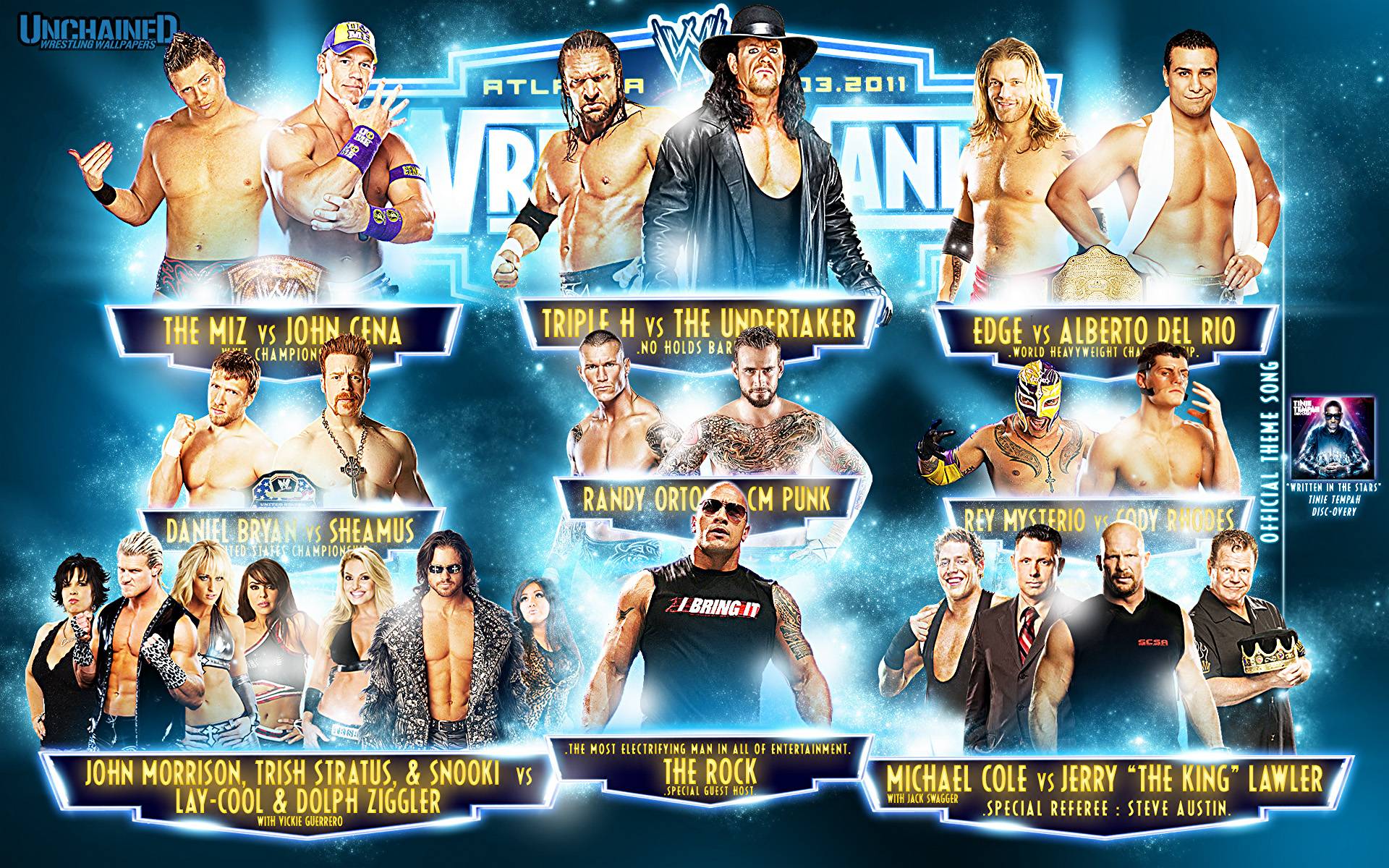 Road To WrestleMania 27 Unchained WWE.com WWE Wallpaper