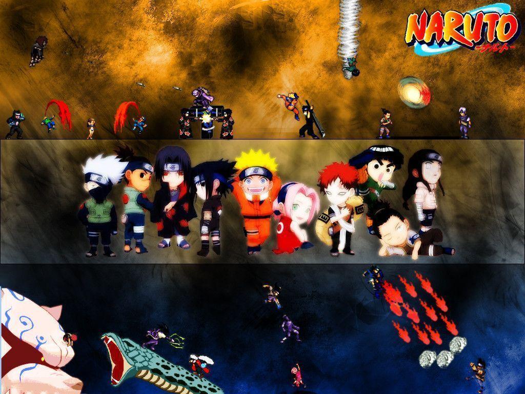 Chibi Naruto Background