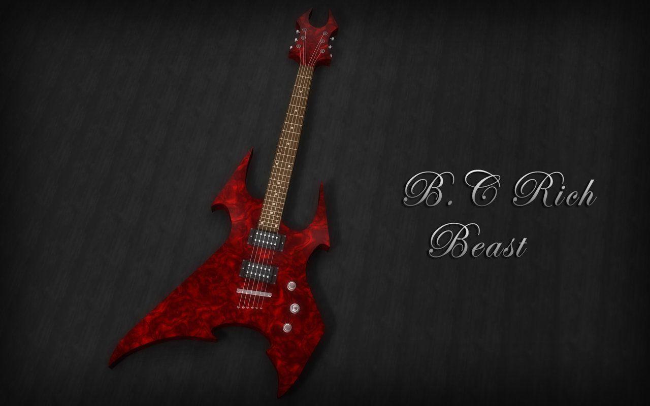 B.C Rich Beast guitar