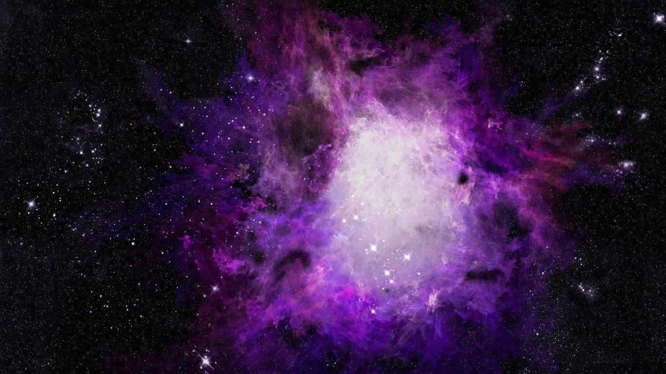 Purple orion nebula Wallpaper