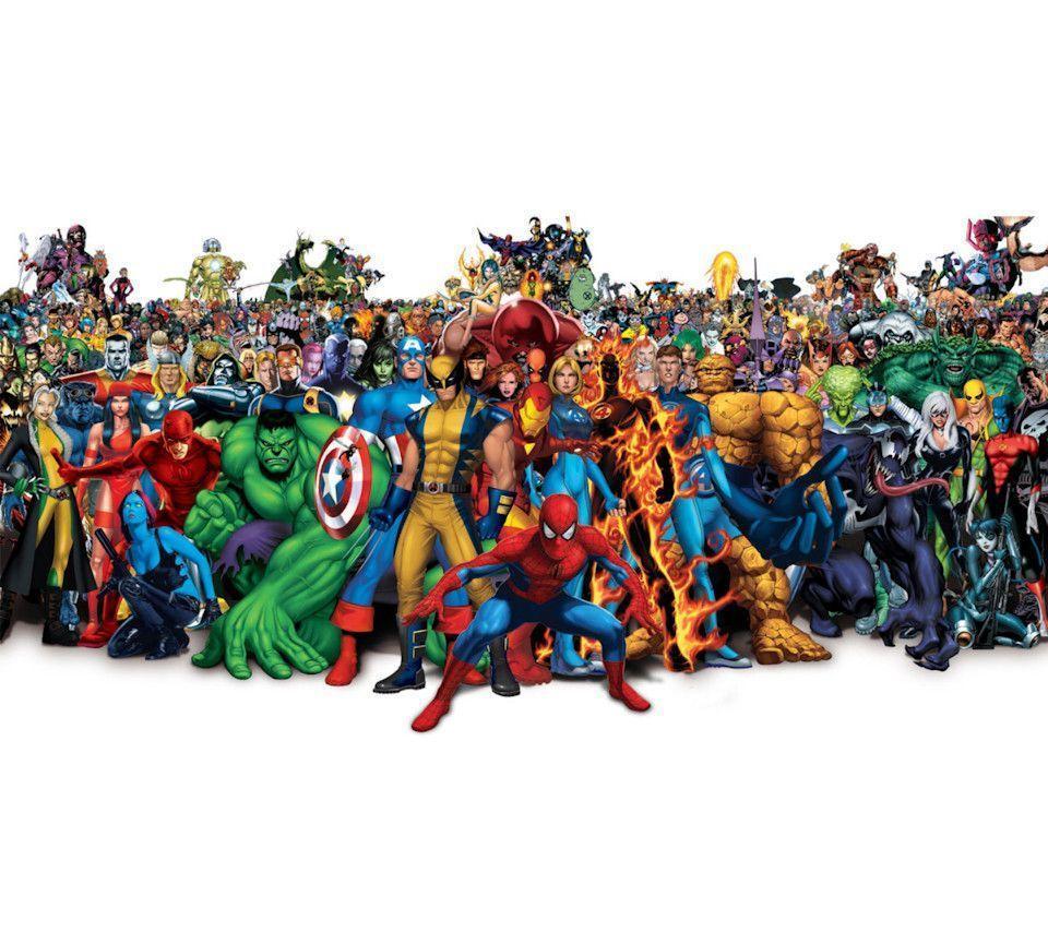 Photo "Marvel Heroes" in the album "Anime / Cartoons Wallpaper