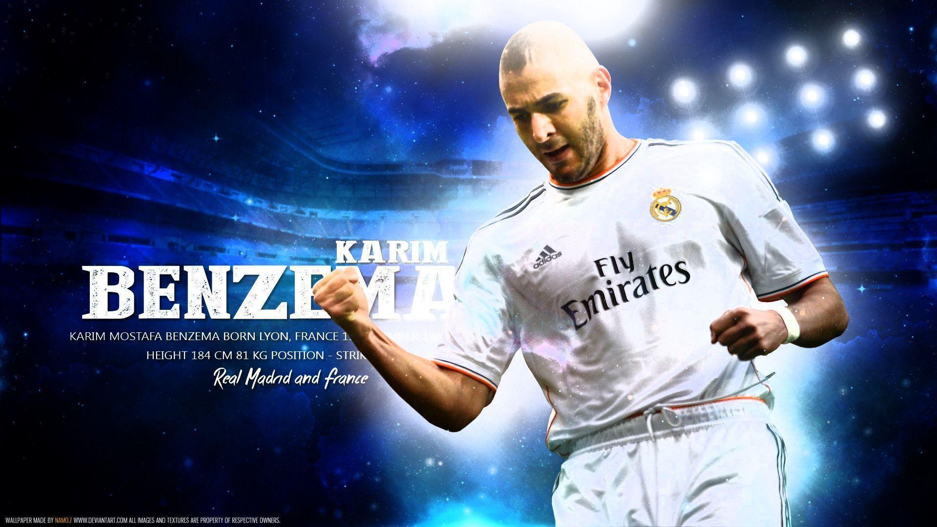 Mobile wallpaper: Sports, Soccer, Real Madrid C F, Karim Benzema, 509735  download the picture for free.