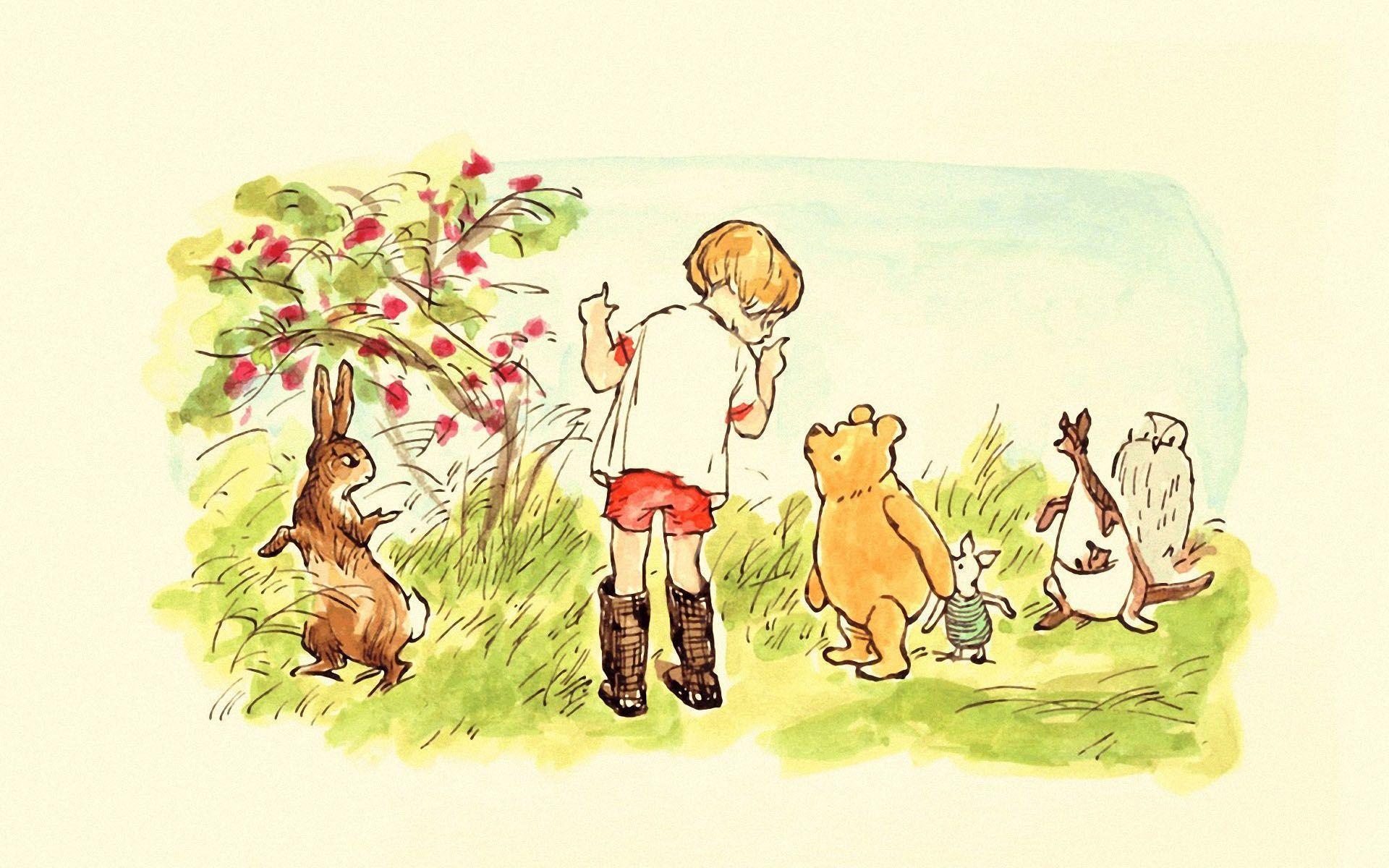 Classic Winnie The Pooh Wallpaper