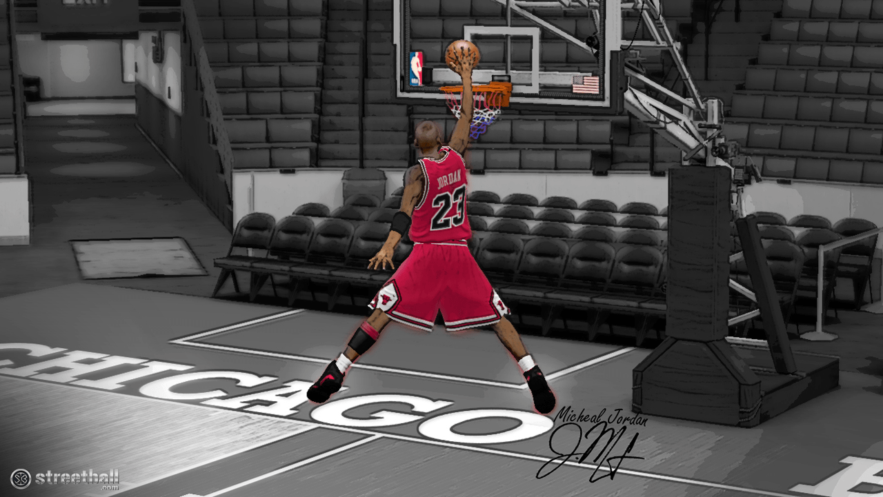 Michael Jordan NBA2K Wallpaper HD