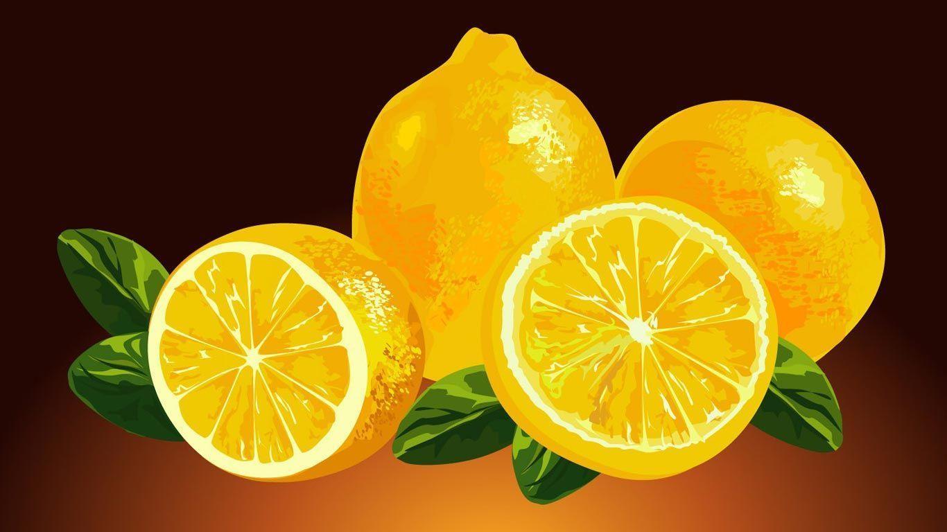 Desktop Wallpaper · Gallery · HD Notebook · Lemons 2D notebook