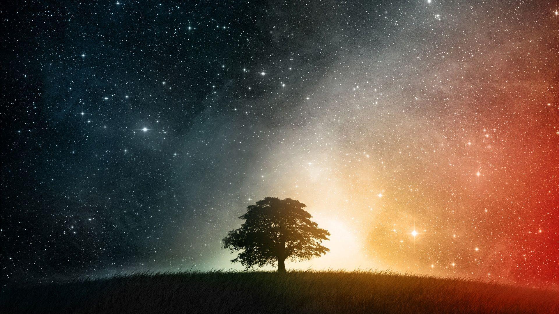 Night Sky Photography Wallpaper