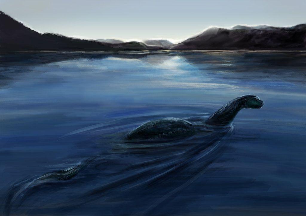 Loch Ness Monster By Mely Val