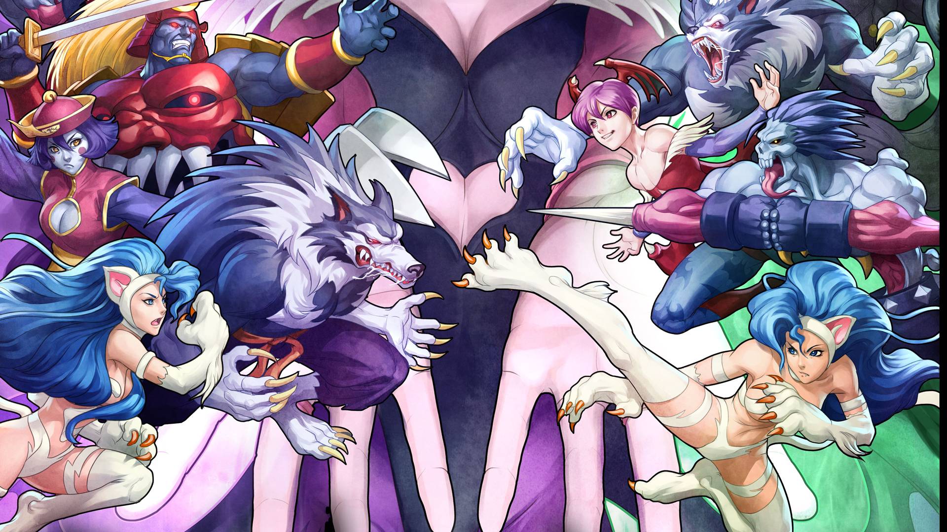 Darkstalkers Resurrection Wallpaper Game