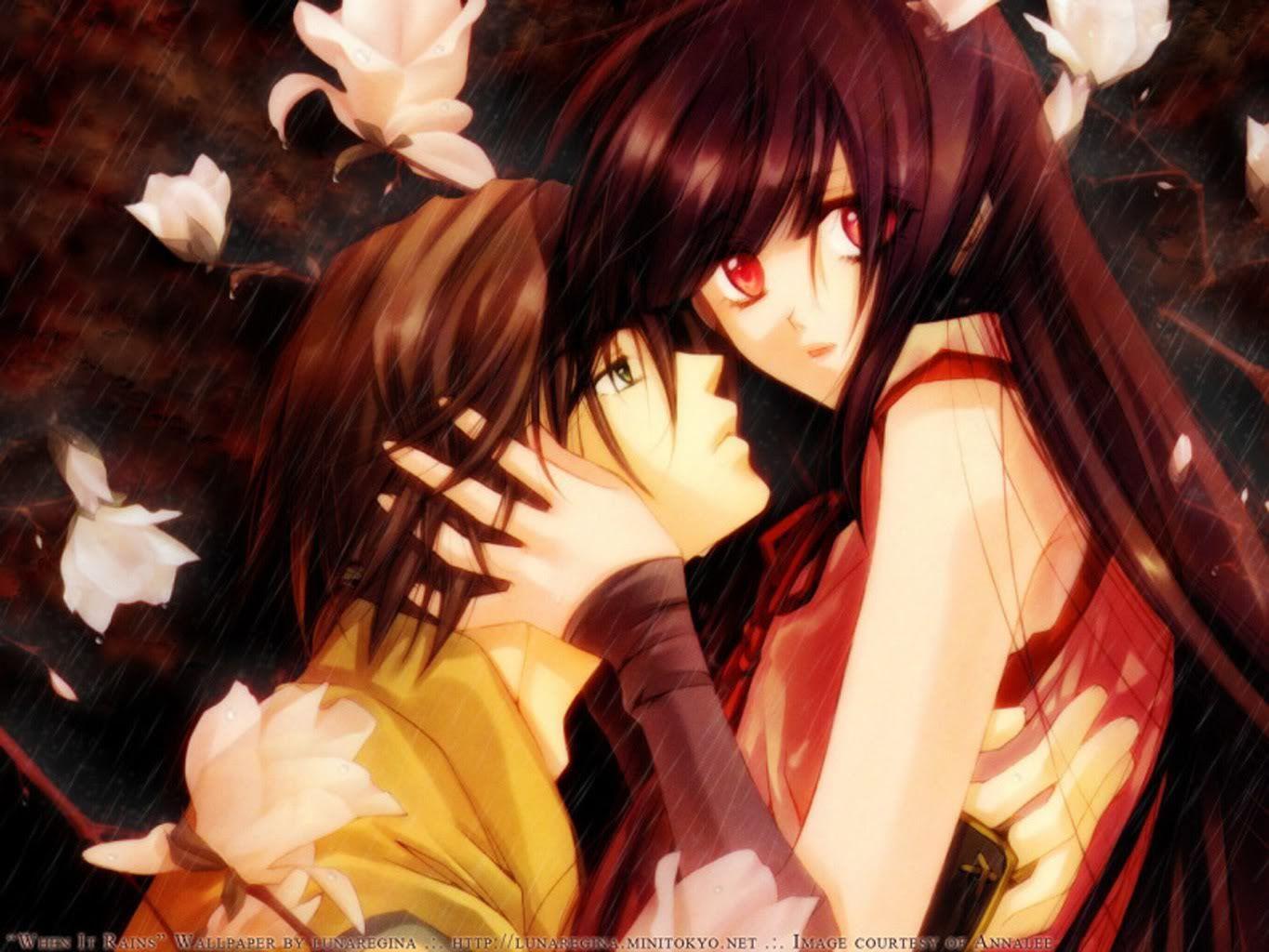 Download Best Hugging Love Anime Wallpaper for your Desktop Background