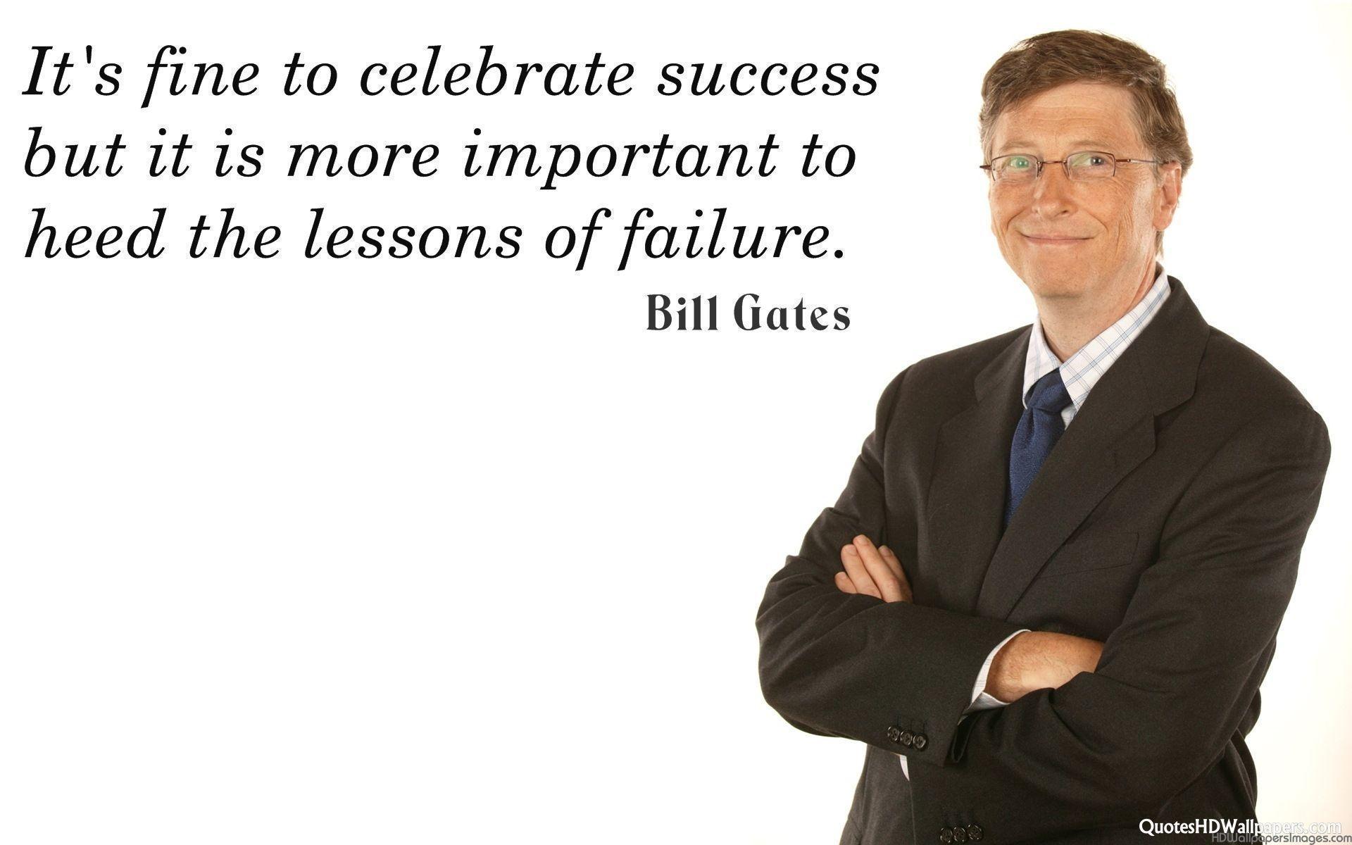 Success Quotes Gates. HD Wallpaper Image