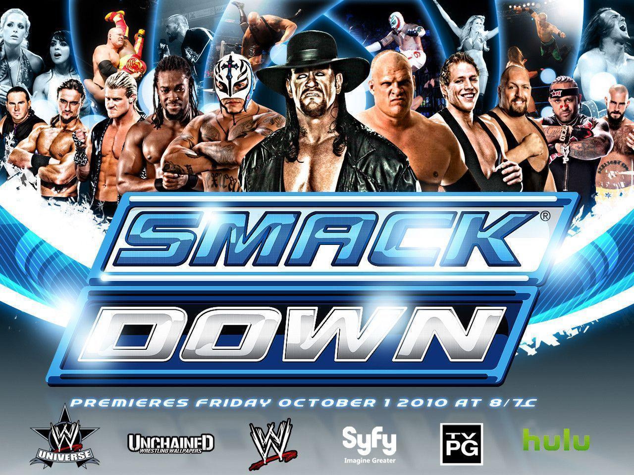 WWE SmackDown! "SyFy Premiere" Wallpaper. Unchained WWE.com