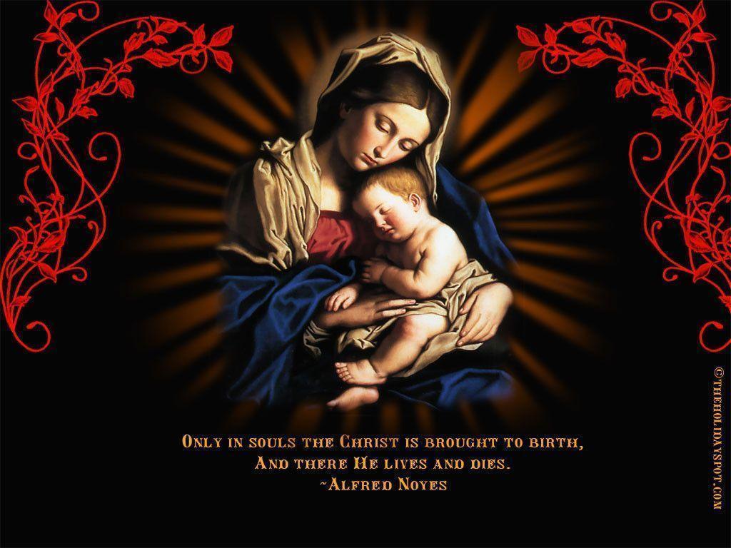 image of Christmas Jesus Cross Wallpaper - #SC