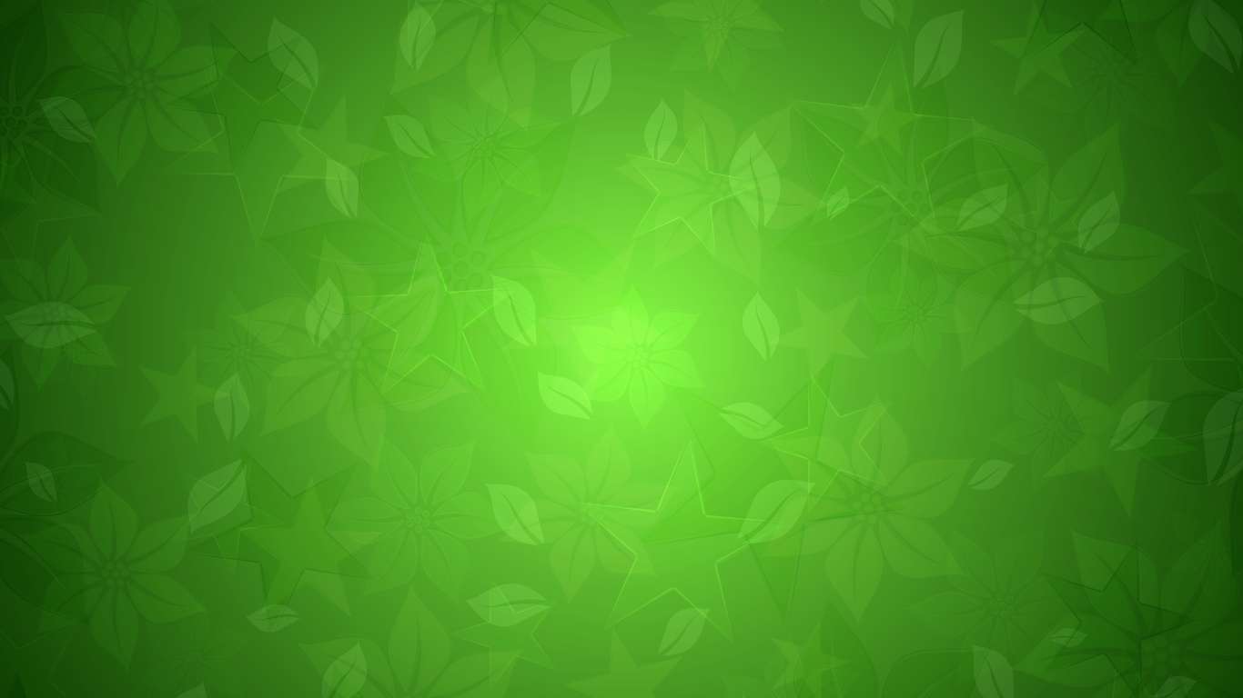 Real Green Flower Background
