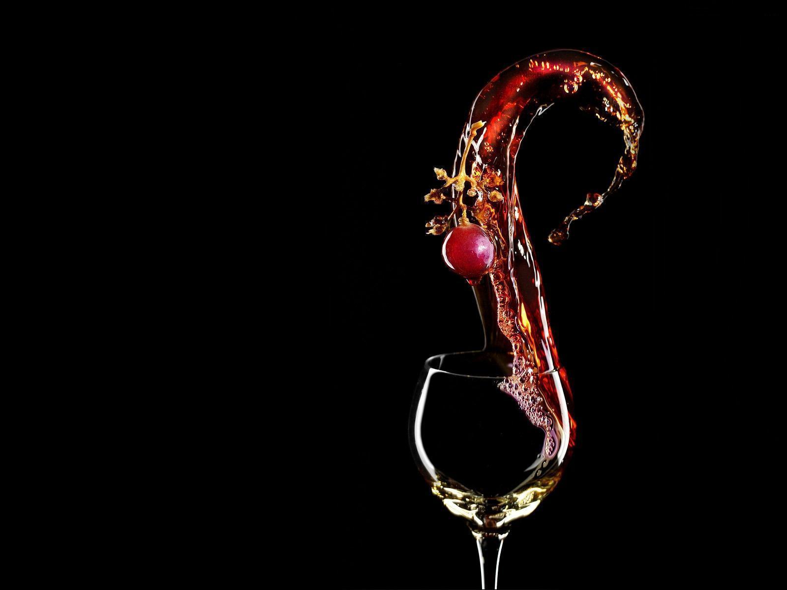 Download wallpaper goblet, вино, cherry free desktop wallpaper