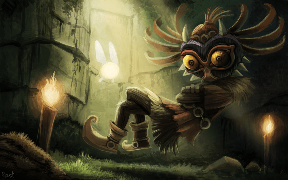 DAY 205. Skull Kid (WIP PART 2) (3 Hrs 20 Minutes)