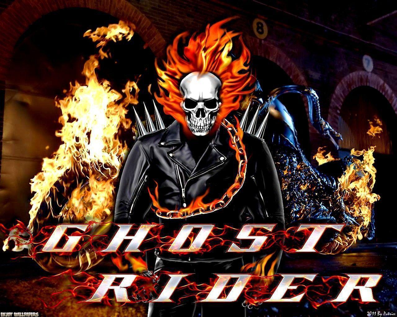 Ghost Rider Wallpaper 3D. coolstyle wallpaper