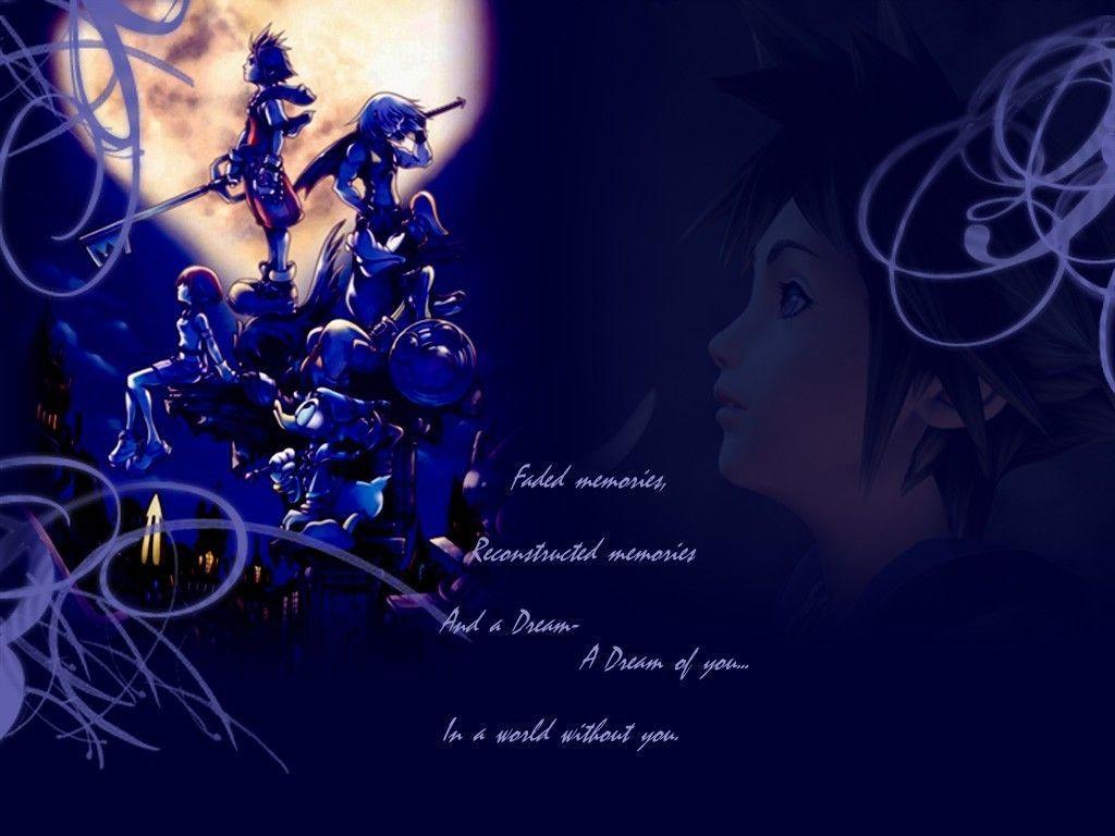 Kingdom Hearts Theme Blue Wallpaper and Picture. Imageize: 113