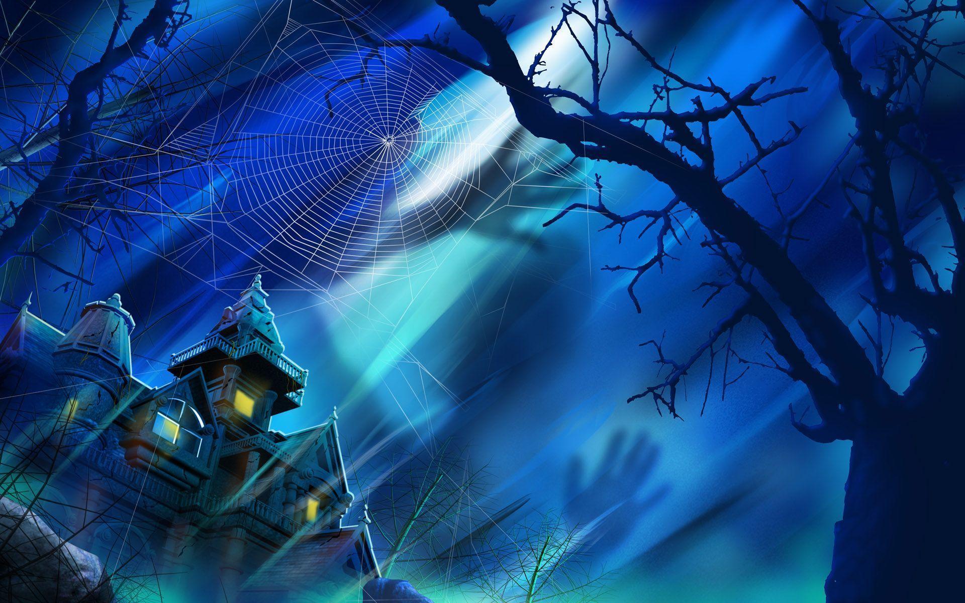 Night Halloween Wallpaper HD Wallpaper. High Resolution