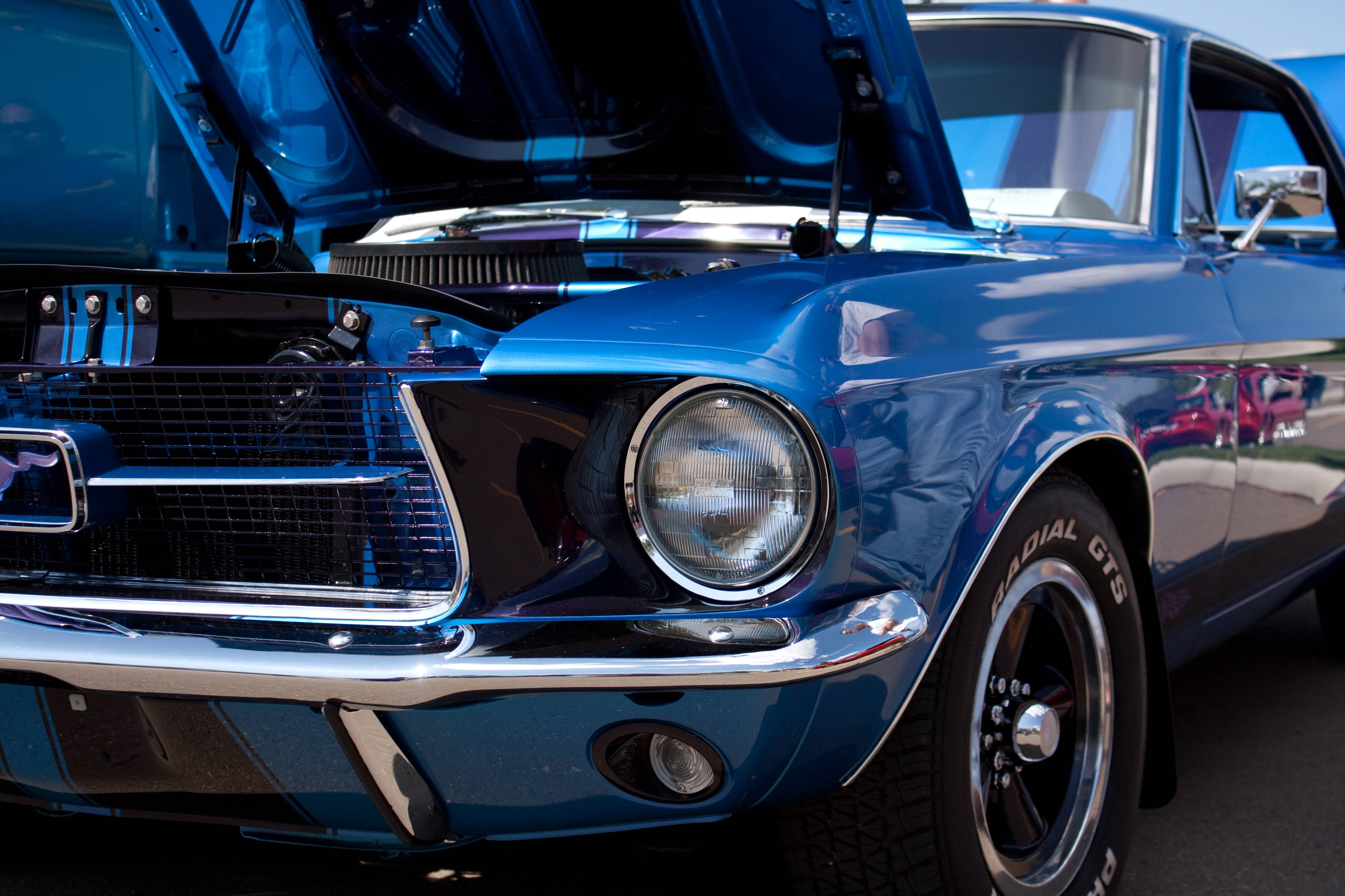 image For > 1967 Mustang Coupe Blue