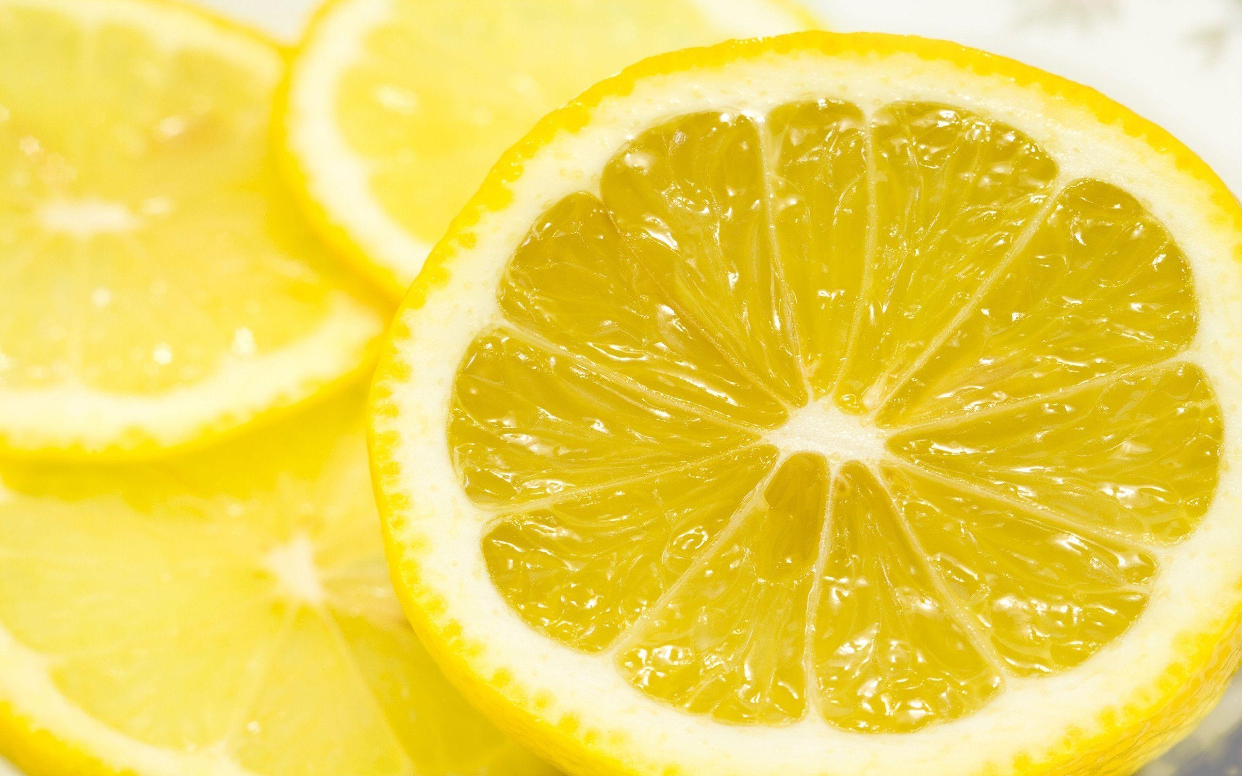 Lemon Macro desktop wallpaper