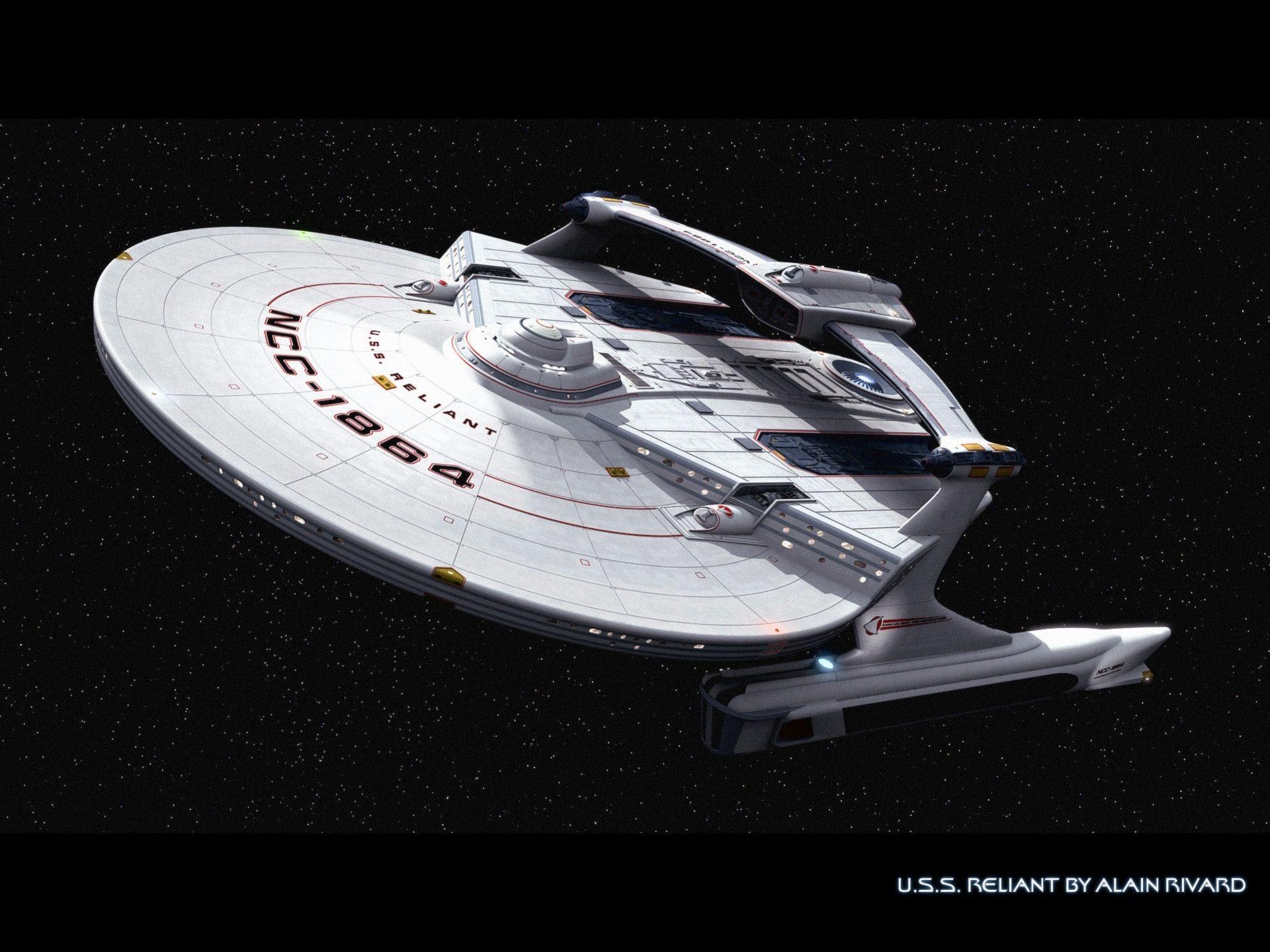 Star Trek Universe USS Reliant, free Star Trek computer desktop