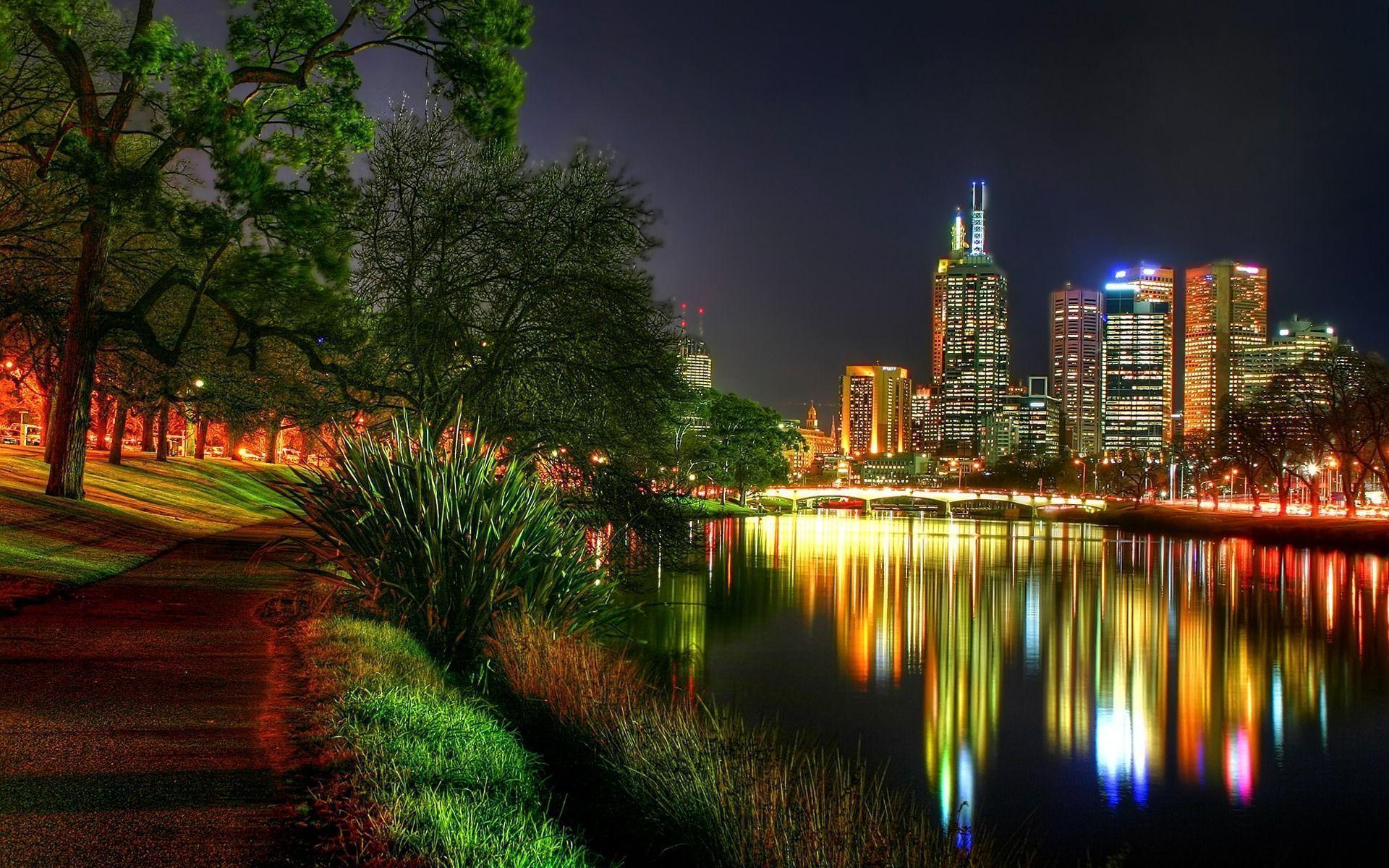 Staggering Melbourne HD Widescreen Wallpaper 1920x1200PX