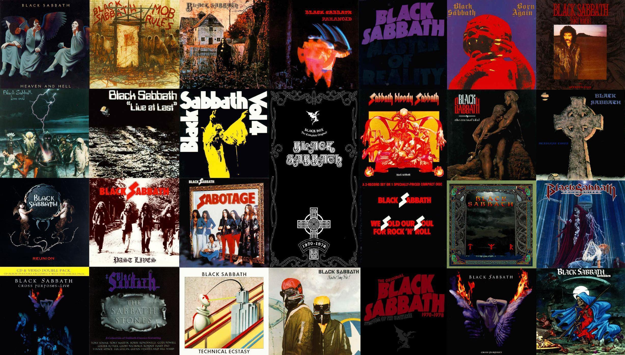 Black Sabbath album wallpaper