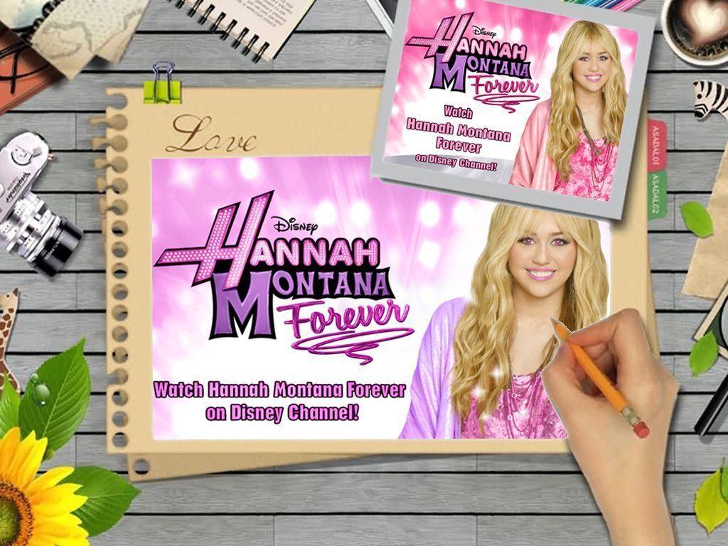 Hannah Montana Forever FRAME VERSION wallpaper as a part of 100