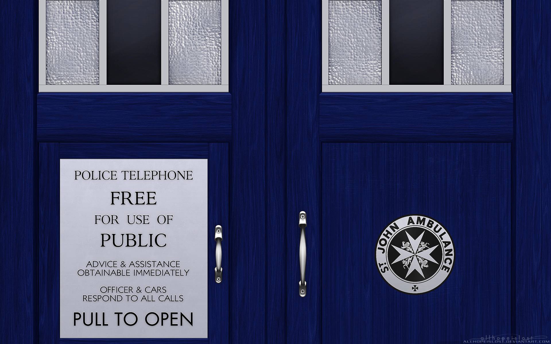 Doctor Who Tardis wallpaper