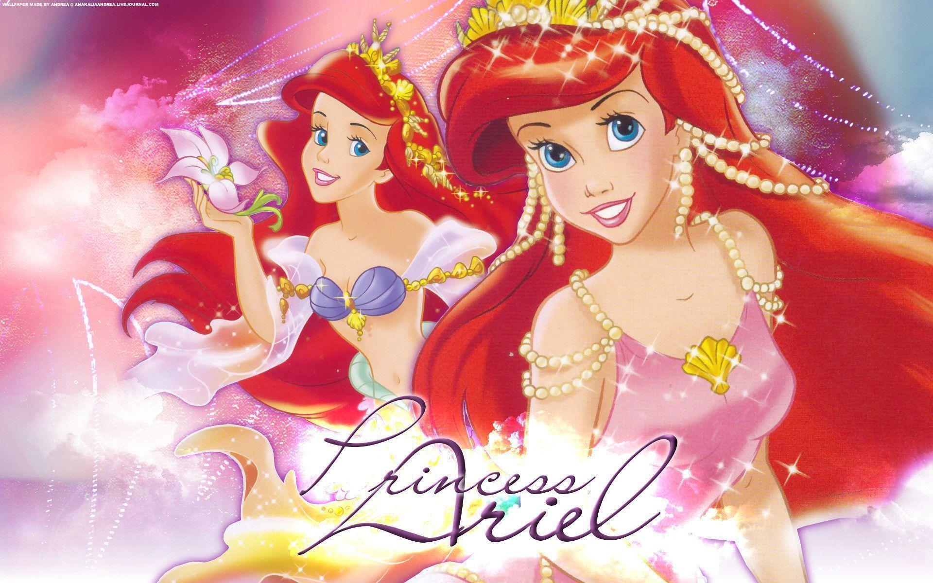 Princess Ariel Little Mermaid Wallpaper