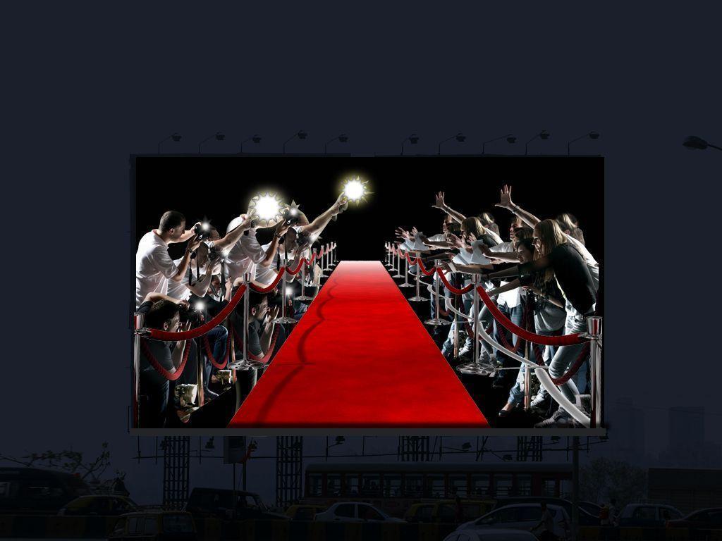 Home Ideas For > Red Carpet Background With Paparazzi